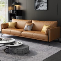 意式极简布艺沙发北欧简约小户型客厅现代组合家具免洗科技布沙发